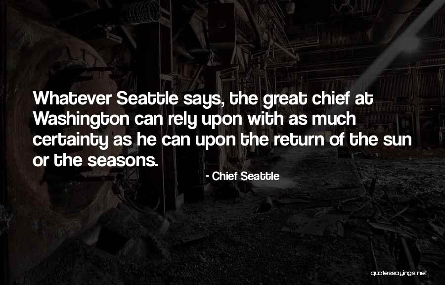 Kalimulina Quotes By Chief Seattle Kalimulina Quotes By Chief Seattle