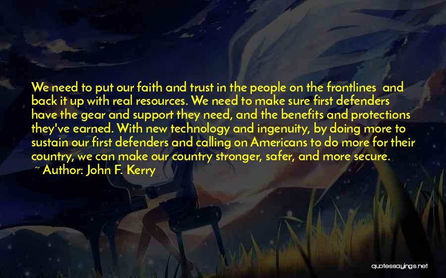 Kallistused Quotes By John F. Kerry