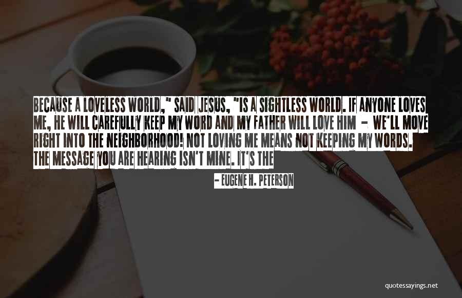 Kallor King Quotes By Eugene H. Peterson Kallor King Quotes By Eugene H. Peterson