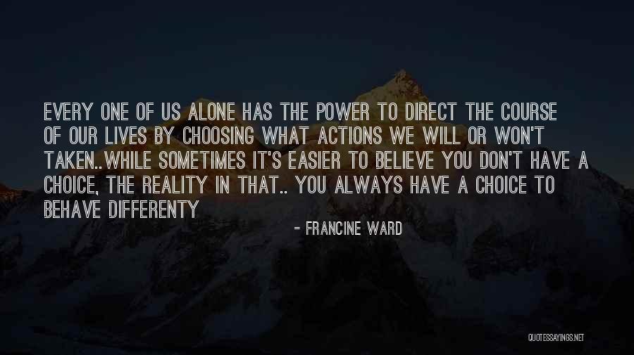 Kalpa Sutra Quotes By Francine Ward