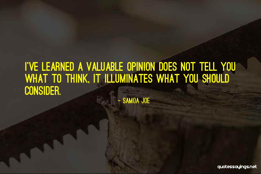 Kamalie Liyanage Quotes By Samoa Joe Kamalie Liyanage Quotes By Samoa Joe