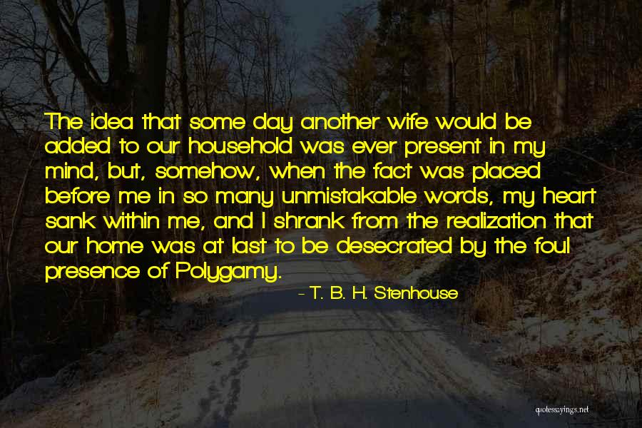 Kamana Health Quotes By T. B. H. Stenhouse Kamana Health Quotes By T. B. H. Stenhouse