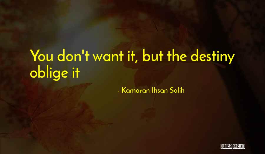 Kamaran Ihsan Salih Quotes 1701863