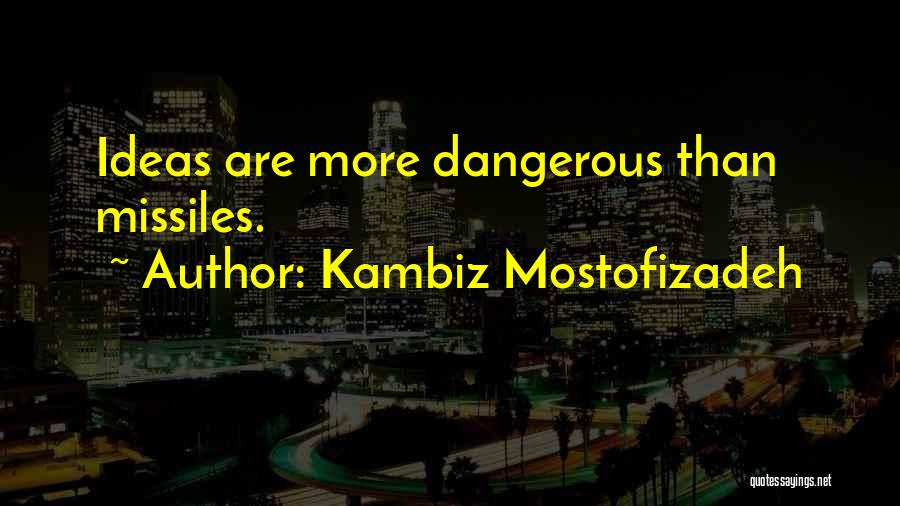 Kambiz Mostofizadeh Quotes 896366