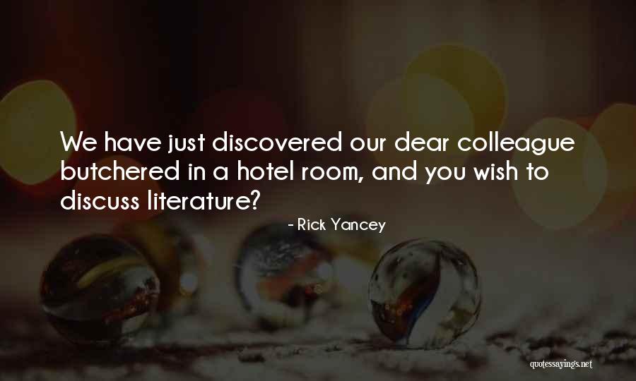 Kameyama Lake Quotes By Rick Yancey Kameyama Lake Quotes By Rick Yancey
