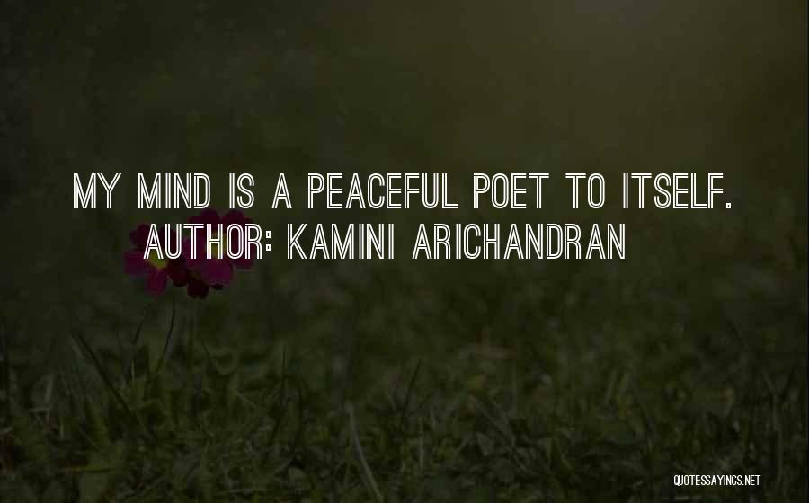 Kamini Arichandran Quotes 1944163