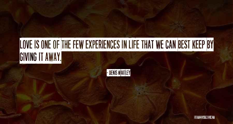 Kamishiro Rui Quotes By Denis Waitley Kamishiro Rui Quotes By Denis Waitley
