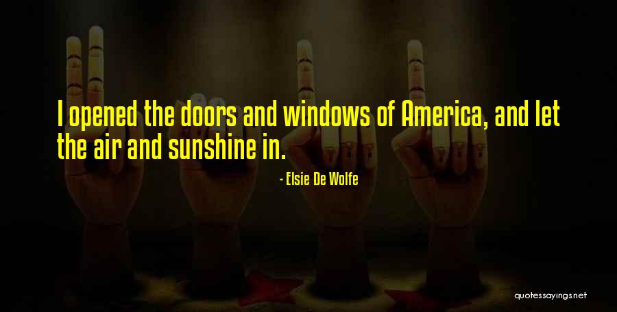 Kamryn Jade Quotes By Elsie De Wolfe