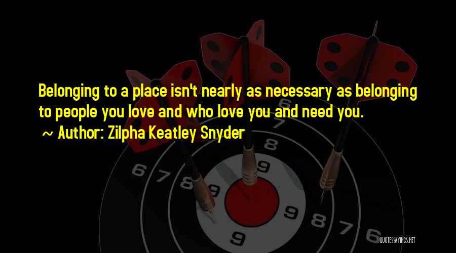 Kamstrup Usa Quotes By Zilpha Keatley Snyder