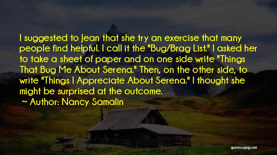 Kanaly Telewizji Quotes By Nancy Samalin