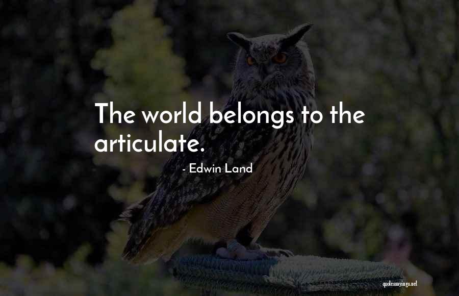 Kandouren Quotes By Edwin Land