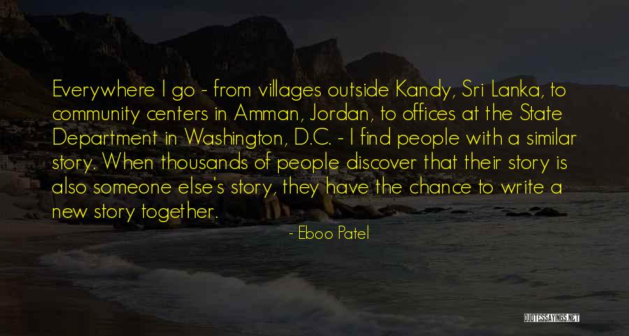 Kandy Quotes By Eboo Patel