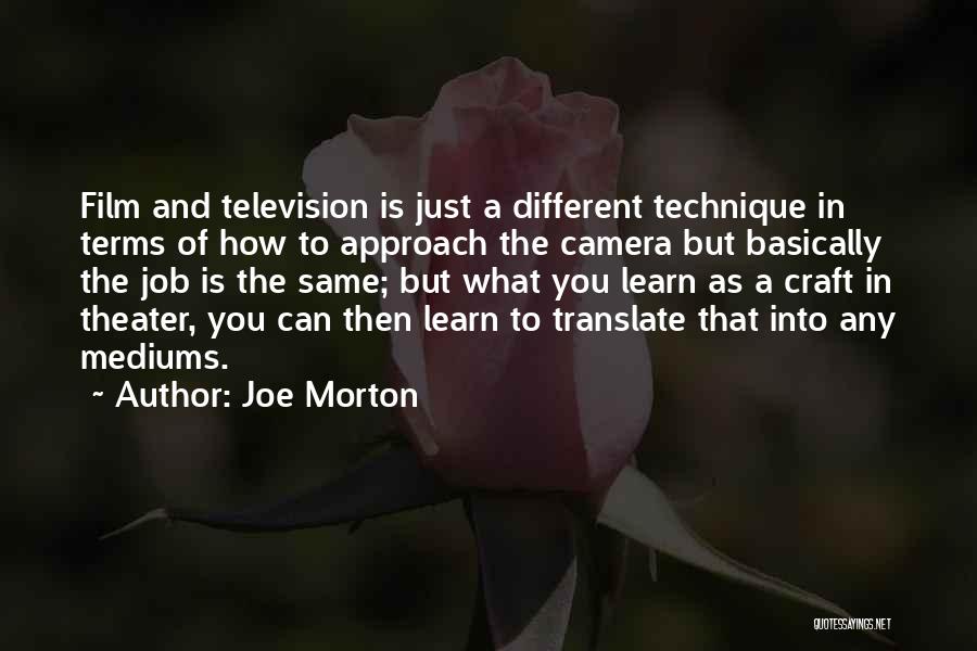 Kansamassagetool Quotes By Joe Morton