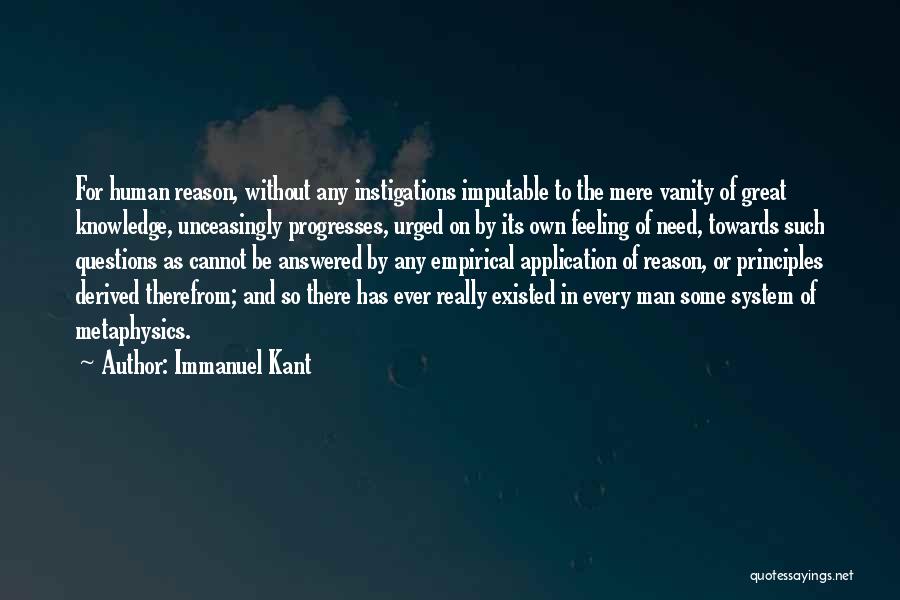 Kant Metaphysics Quotes By Immanuel Kant