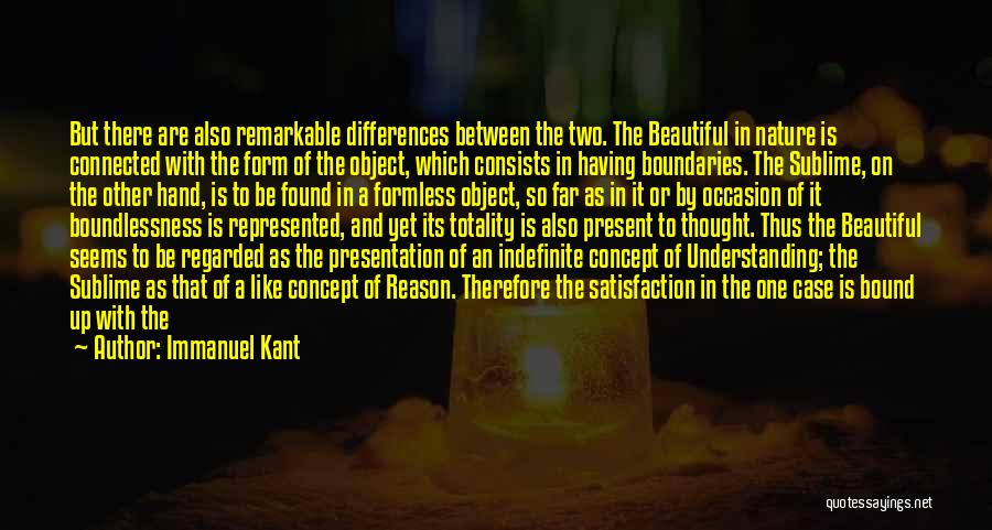 Kant Sublime Quotes By Immanuel Kant