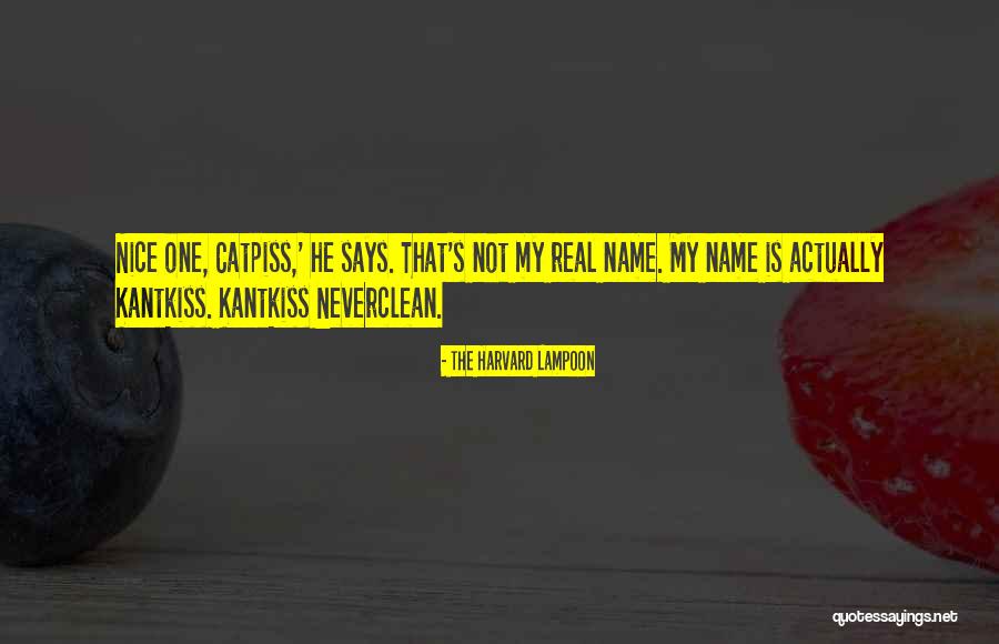Kantkiss Quotes By The Harvard Lampoon Kantkiss Quotes By The Harvard Lampoon