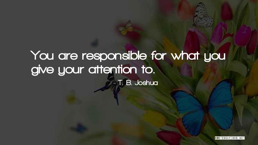 Kantri Radio Quotes By T. B. Joshua Kantri Radio Quotes By T. B. Joshua