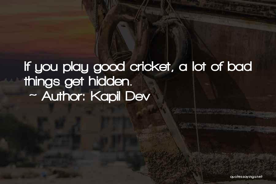 Kapil Dev Quotes 1153408
