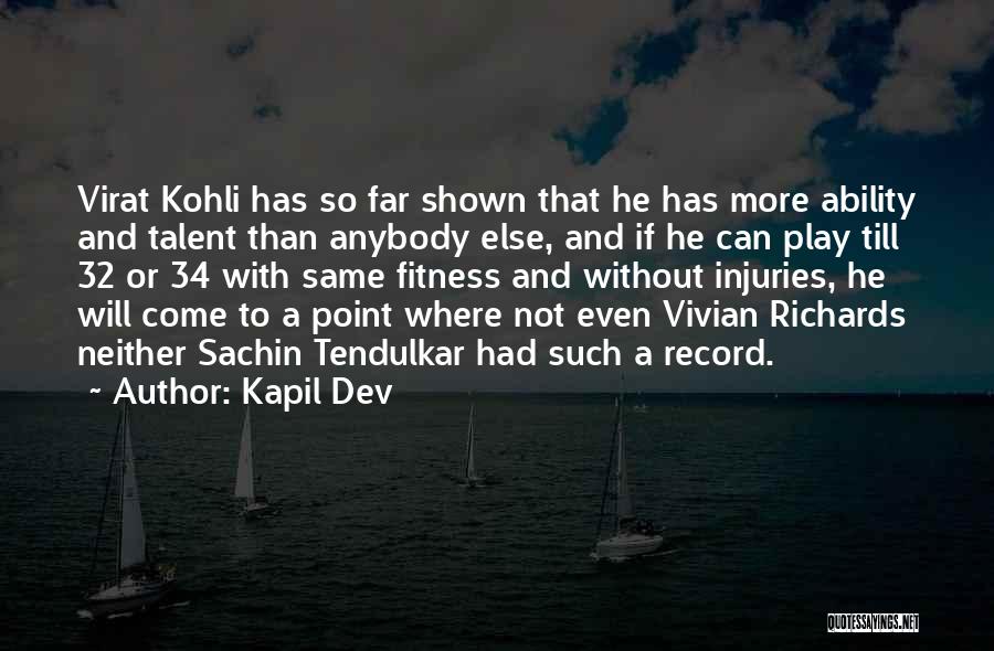 Kapil Dev Quotes 1407268
