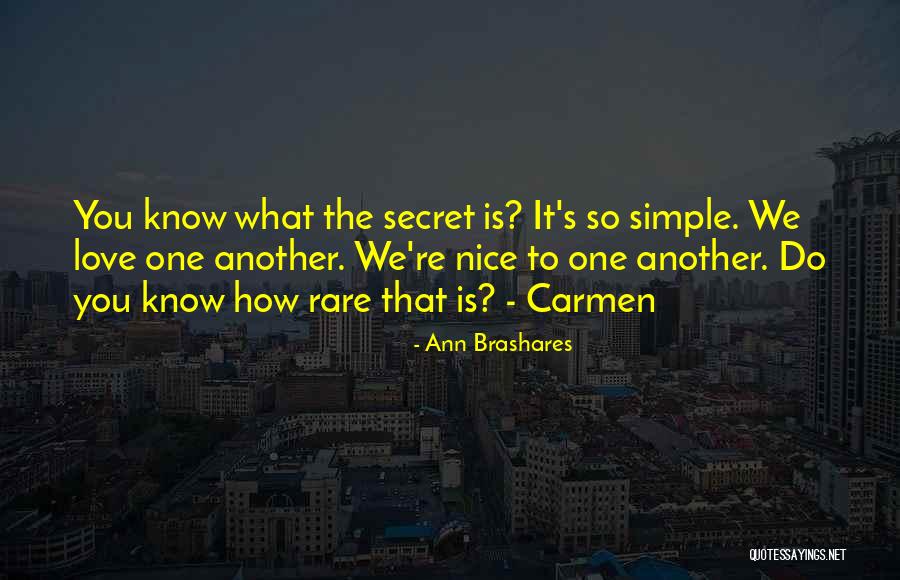 Kapunan Law Quotes By Ann Brashares Kapunan Law Quotes By Ann Brashares