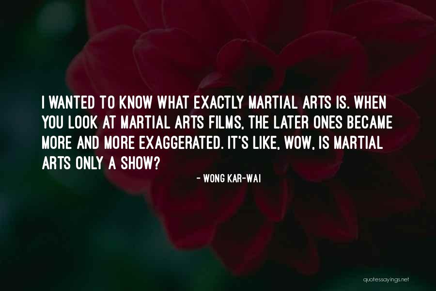 Kar Wai Quotes By Wong Kar-Wai