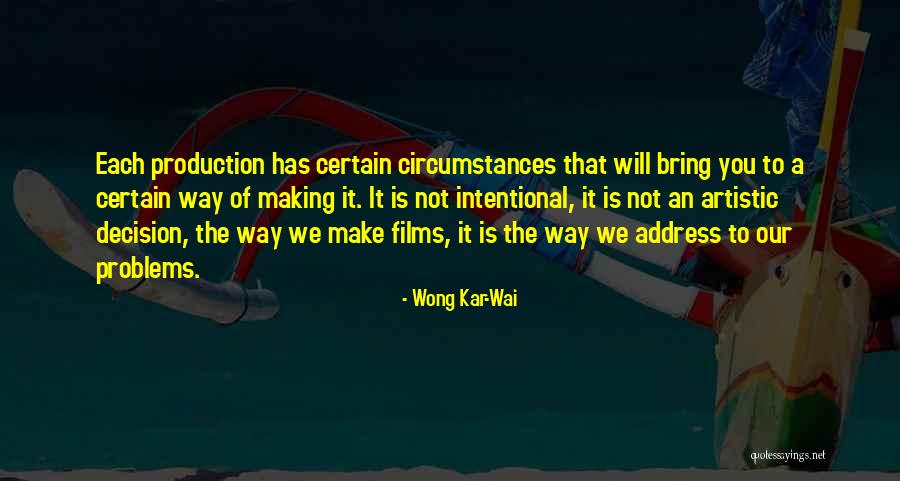 Kar Wai Quotes By Wong Kar-Wai