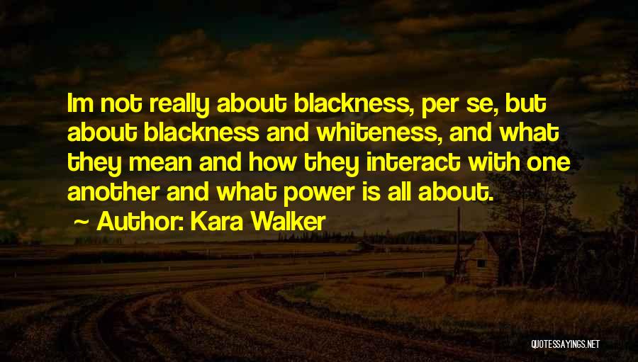 Kara Walker Quotes 1051803
