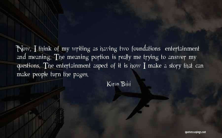 Karan Bajaj Quotes 386921