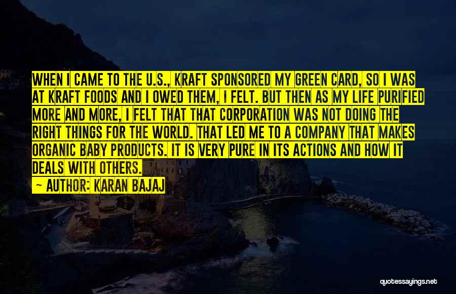 Karan Bajaj Quotes 540878