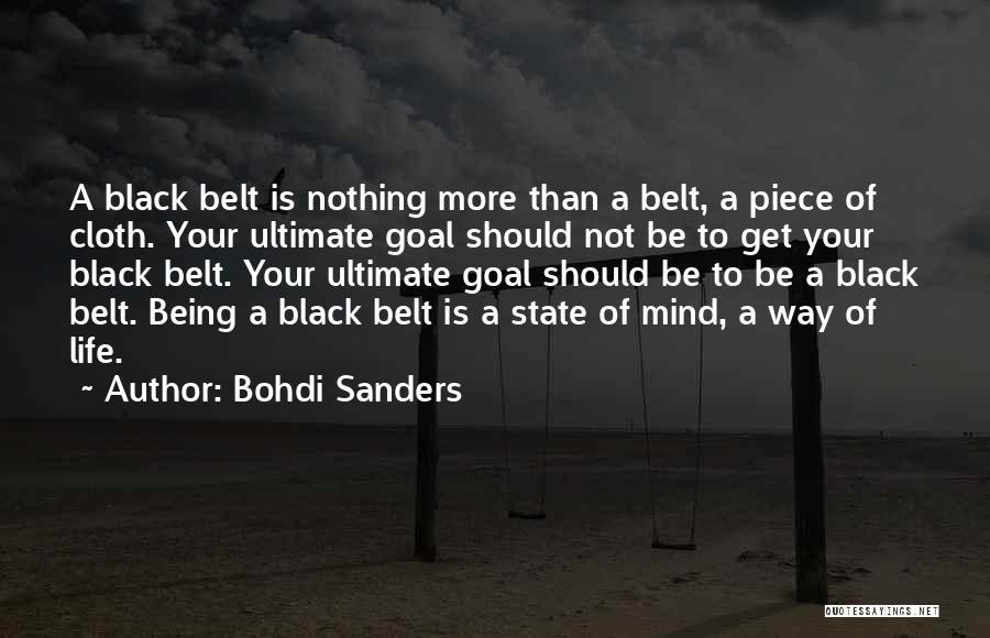 Karate Quotes By Bohdi Sanders