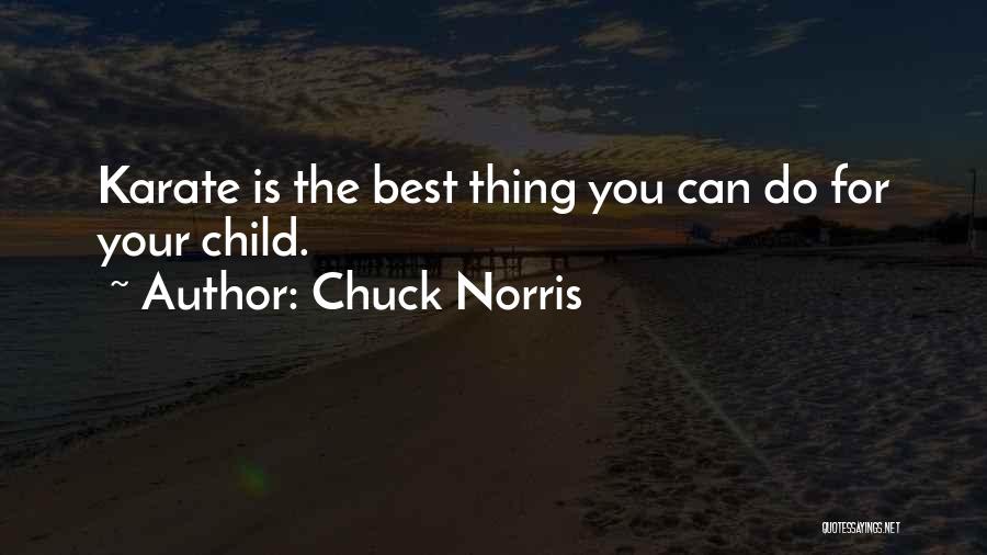 Karate Quotes By Chuck Norris