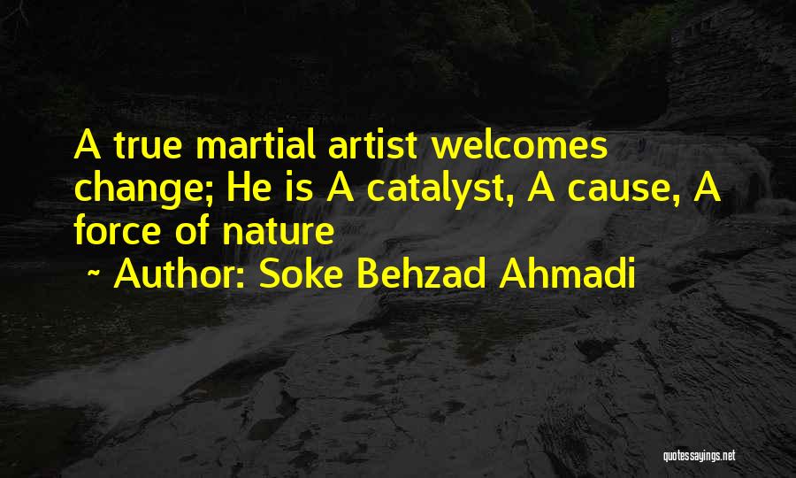 Karate Quotes By Soke Behzad Ahmadi