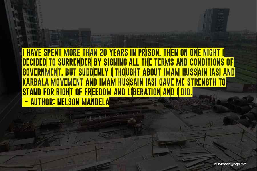 Karbala Quotes By Nelson Mandela