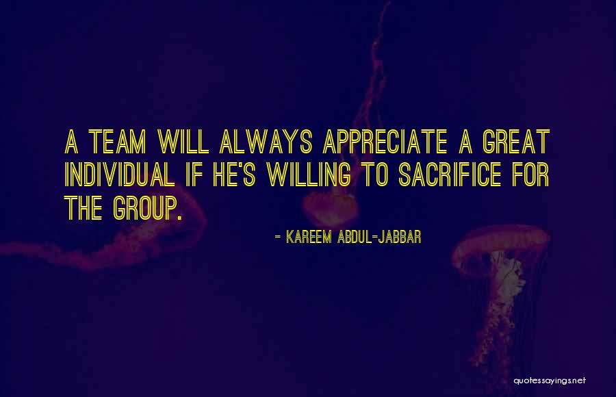 Kareem Abdul Jabbar Team Quotes By Kareem Abdul-Jabbar Kareem Abdul Jabbar Team Quotes By Kareem Abdul-Jabbar