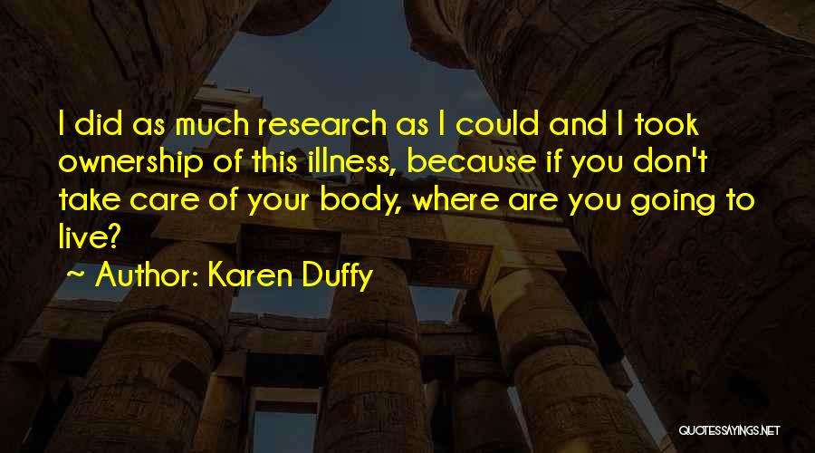 Karen Duffy Quotes 826886