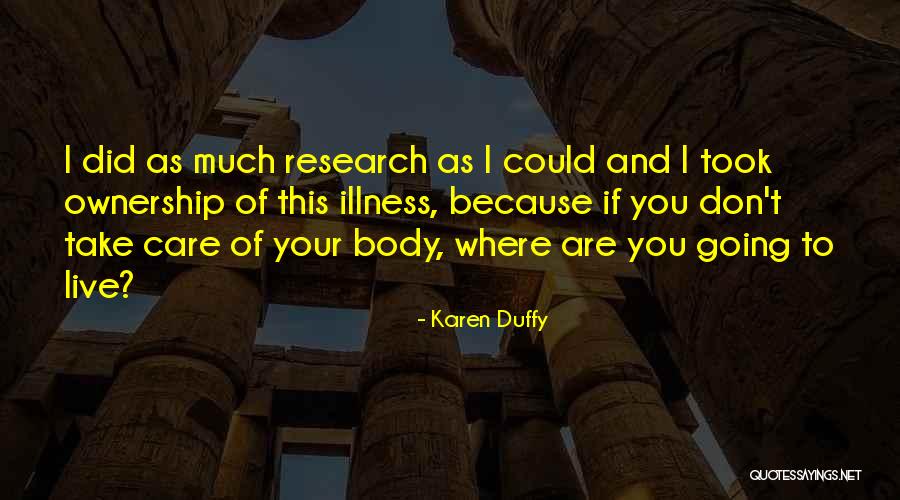 Karen Duffy Quotes 826886