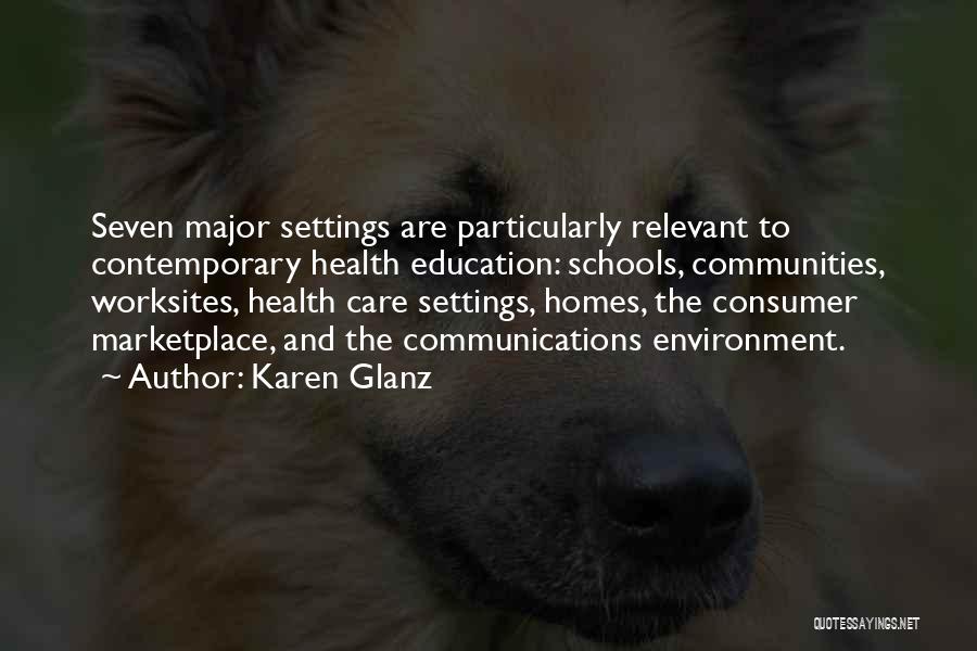 Karen Glanz Quotes 2064878