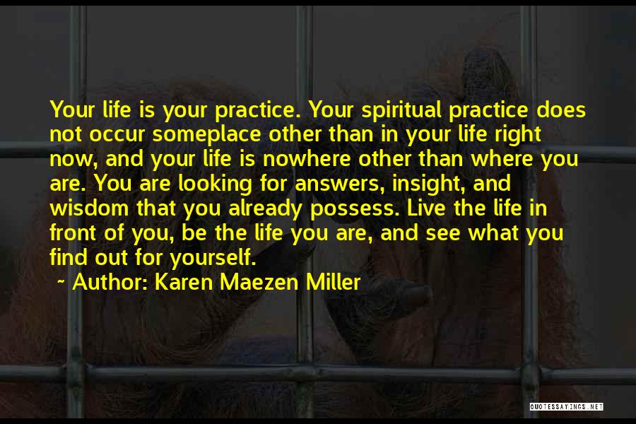 Karen Maezen Miller Quotes 1615997