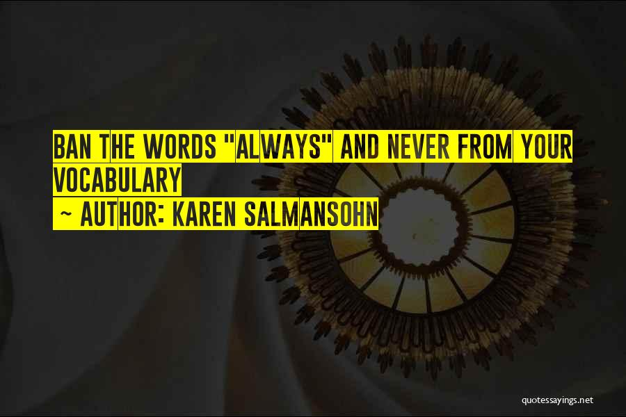 Karen Salmansohn Quotes 1396186