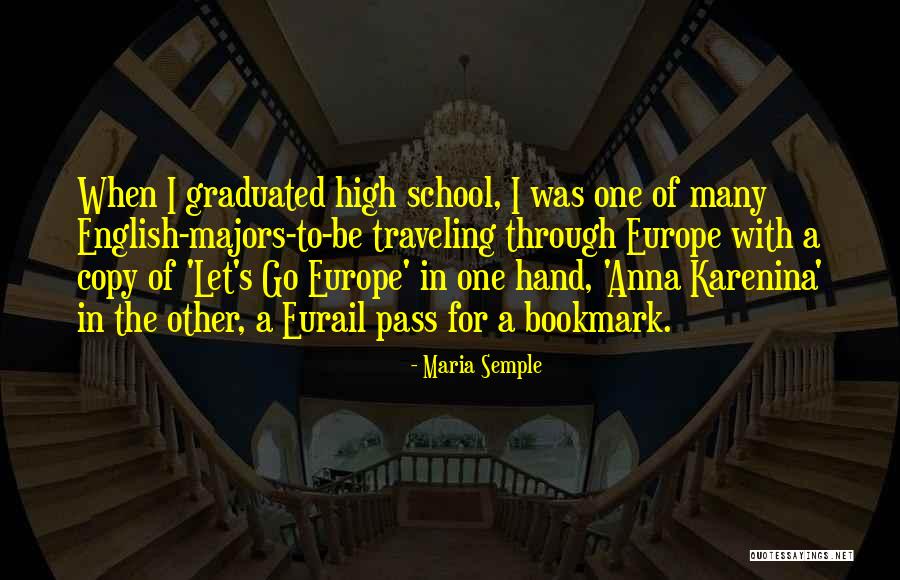 Karenina Quotes By Maria Semple