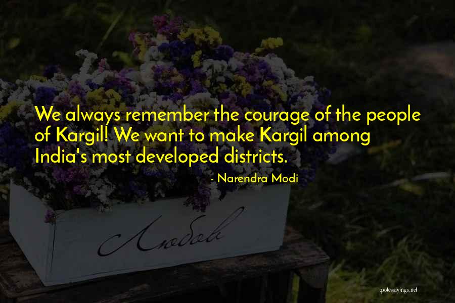 Kargil Quotes By Narendra Modi