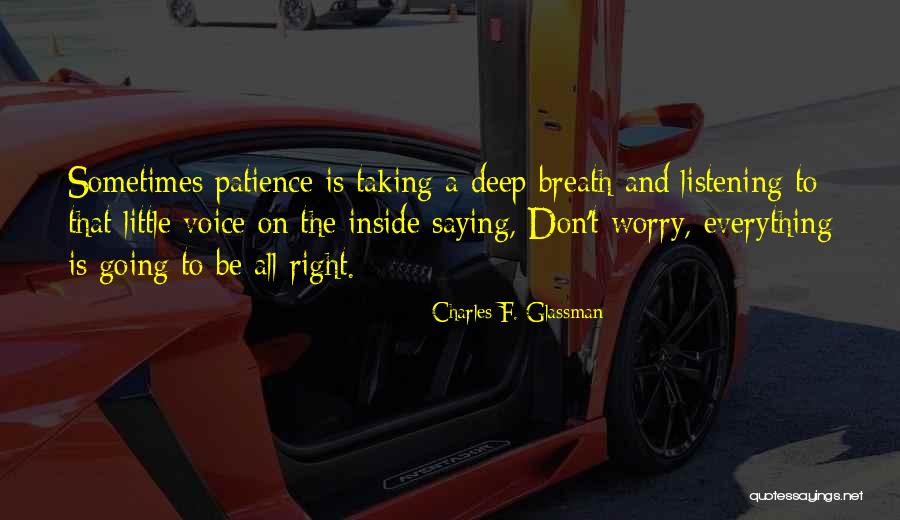 Karien Van Quotes By Charles F. Glassman Karien Van Quotes By Charles F. Glassman
