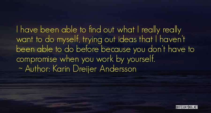 Karin Dreijer Andersson Quotes 590917