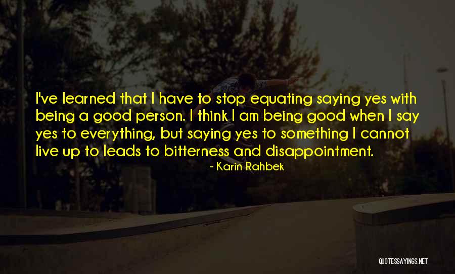 Karin Rahbek Quotes 692010