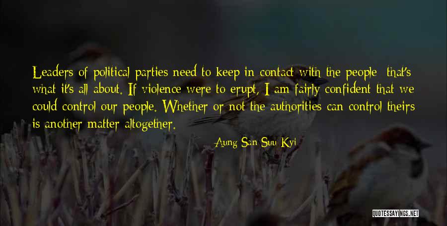 Kariuki Muigua Quotes By Aung San Suu Kyi