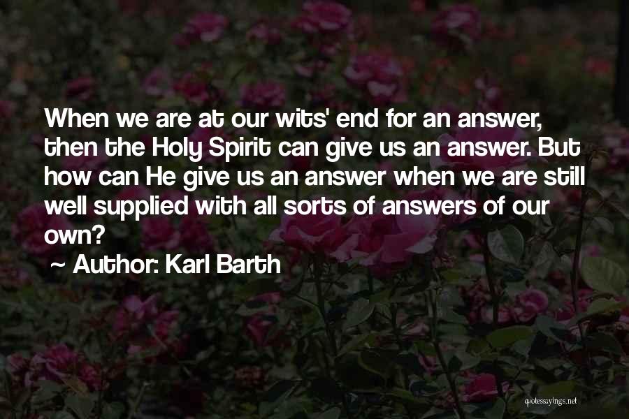 Karl Barth Quotes 1015221