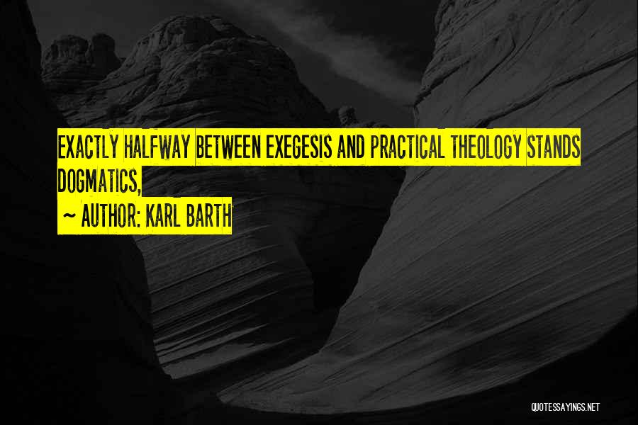 Karl Barth Quotes 1193022