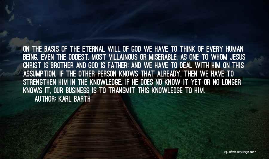 Karl Barth Quotes 2268305
