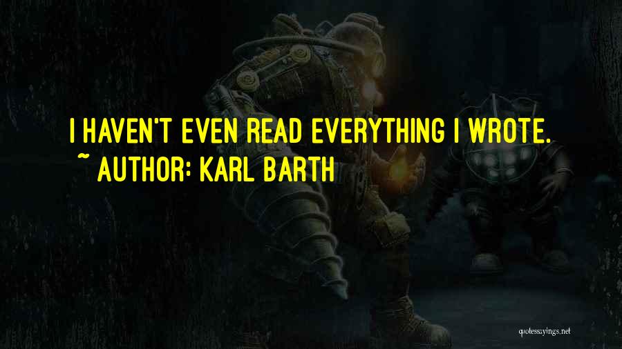 Karl Barth Quotes 911424