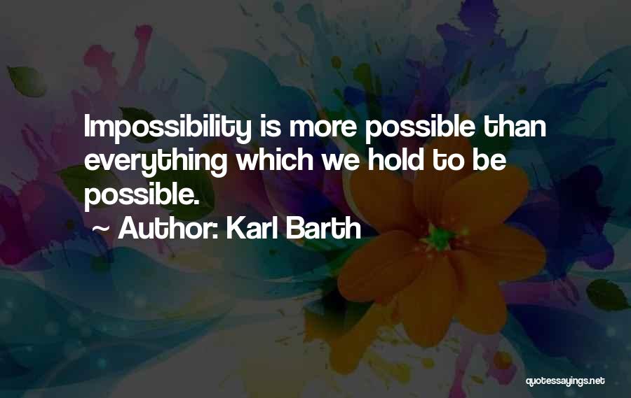 Karl Barth Quotes 92319